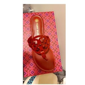 Tory Burch red sandals